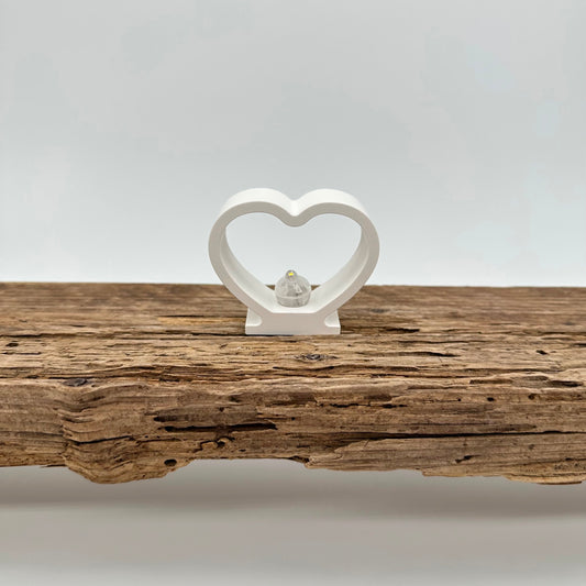 Herz Ballonlichthalter mit Fuß Grundform