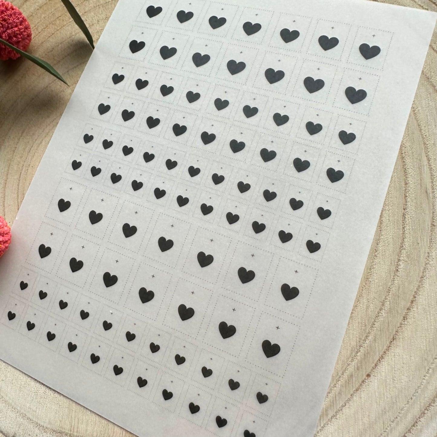 "Herzis" A5 Bogen