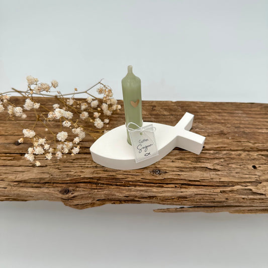 Fisch Baumkerzenhalter