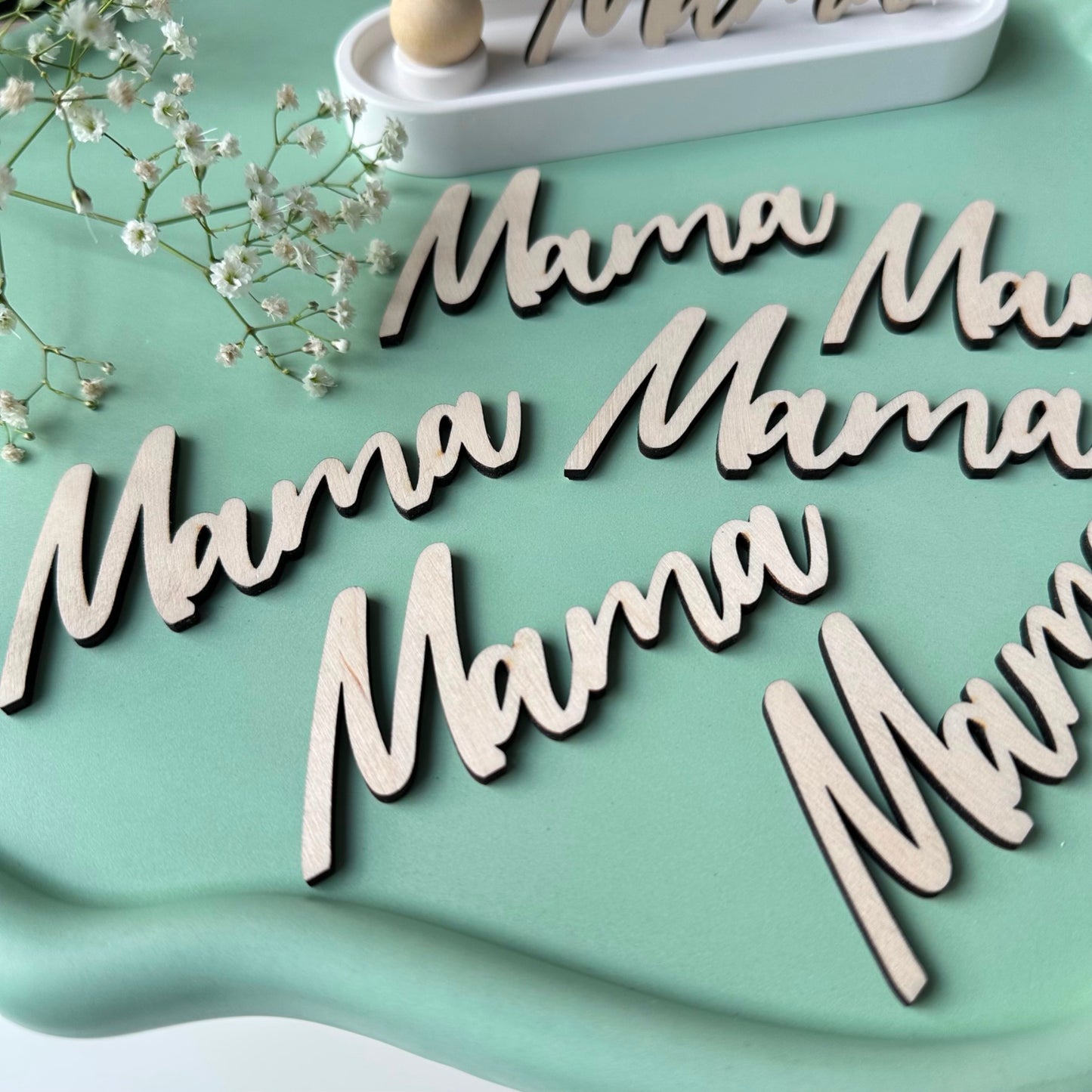 Mama Holzausschnitt | 6 Stück