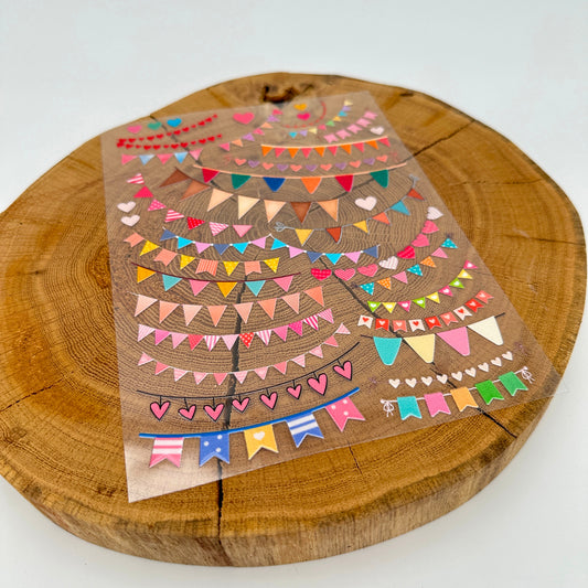 "Girlanden" A5 Bogen