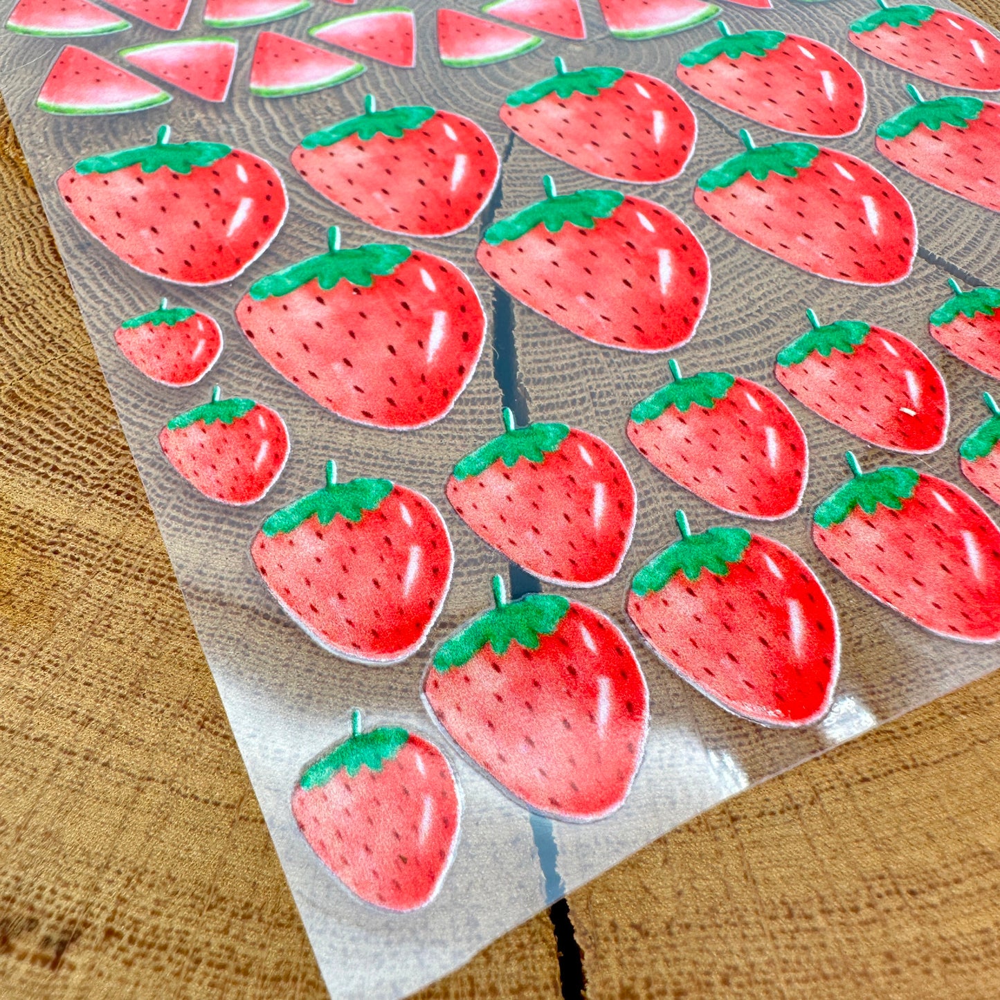 "Erdbeeren und Wassermelonen"