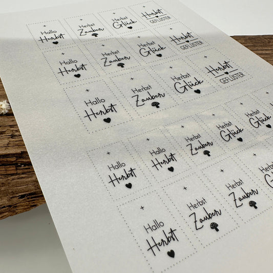 "Hallo Herbst" Edition A5 Bogen