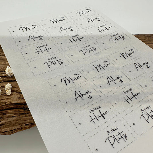 "Ahoi" Edition A5 Bogen