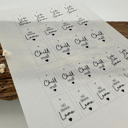 "No Drama Lama" Edition A5 Bogen