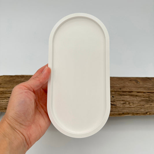 Tablett oval Grundform