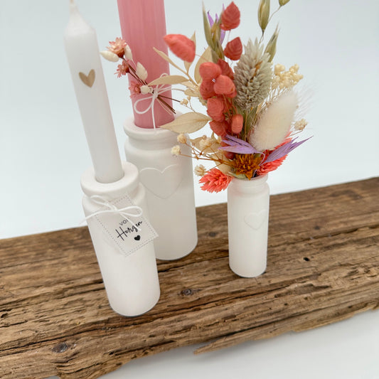 Herzväschen Baumkerzenhalter