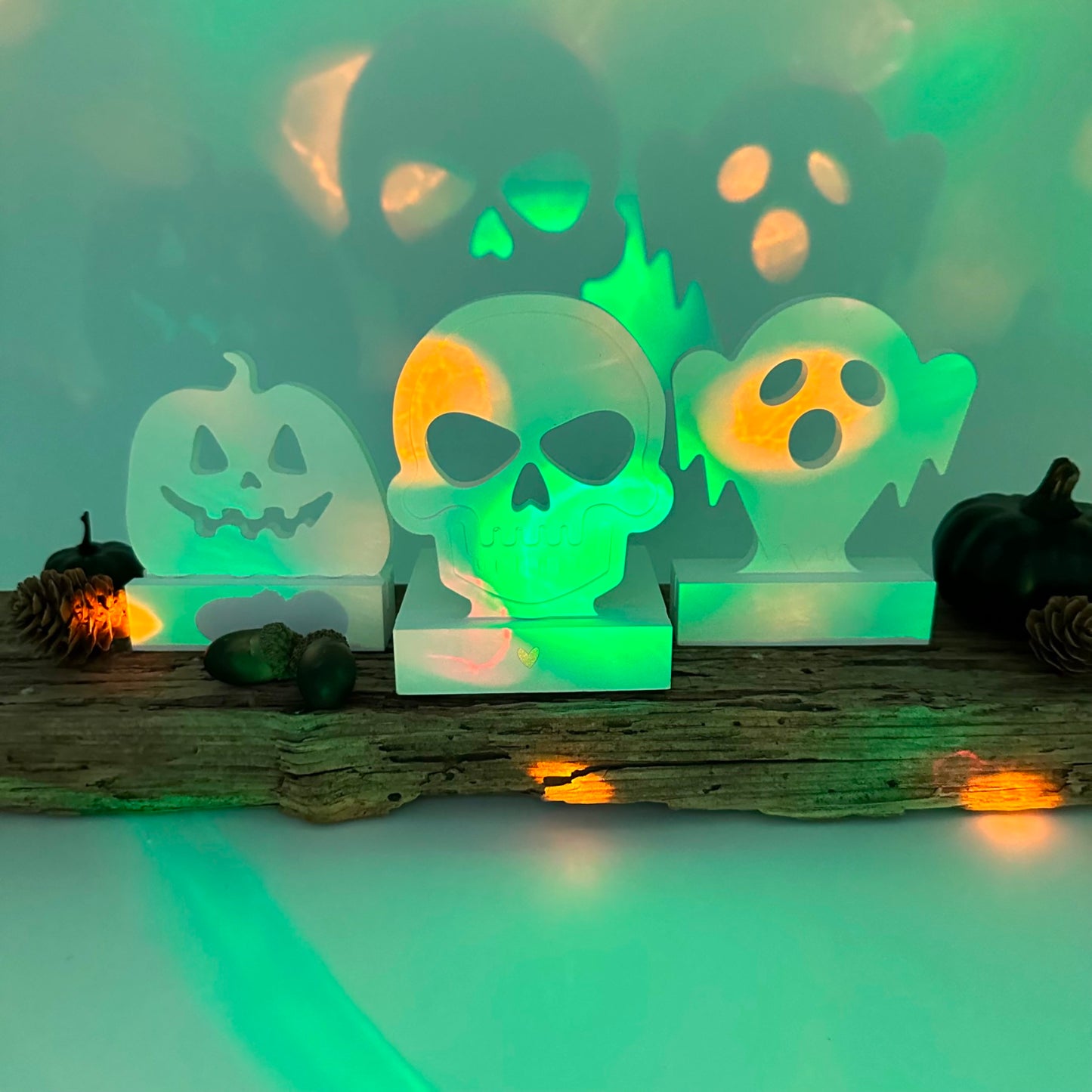 Einschieber Halloween Kürbis kurz