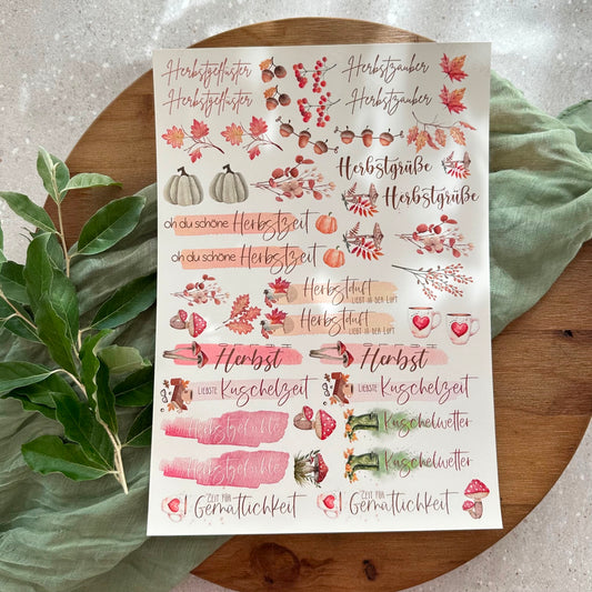 "Herbstzauber" A4 Bogen