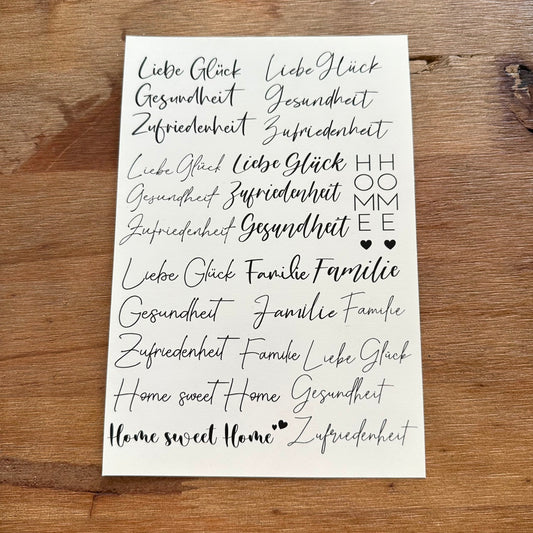 "Nimm dir“ A5 Bogen