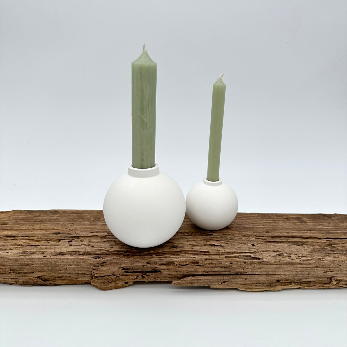 Weihnachtskugel Stabkerzenhalter