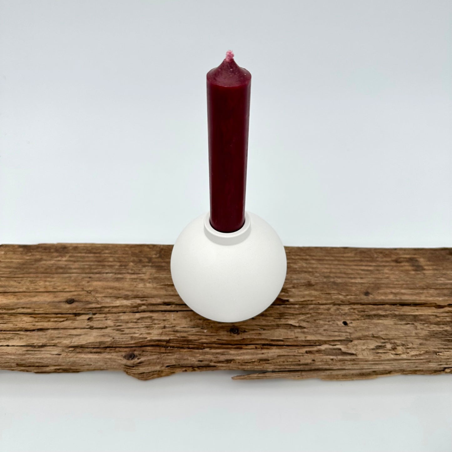Weihnachtskugel Stabkerzenhalter