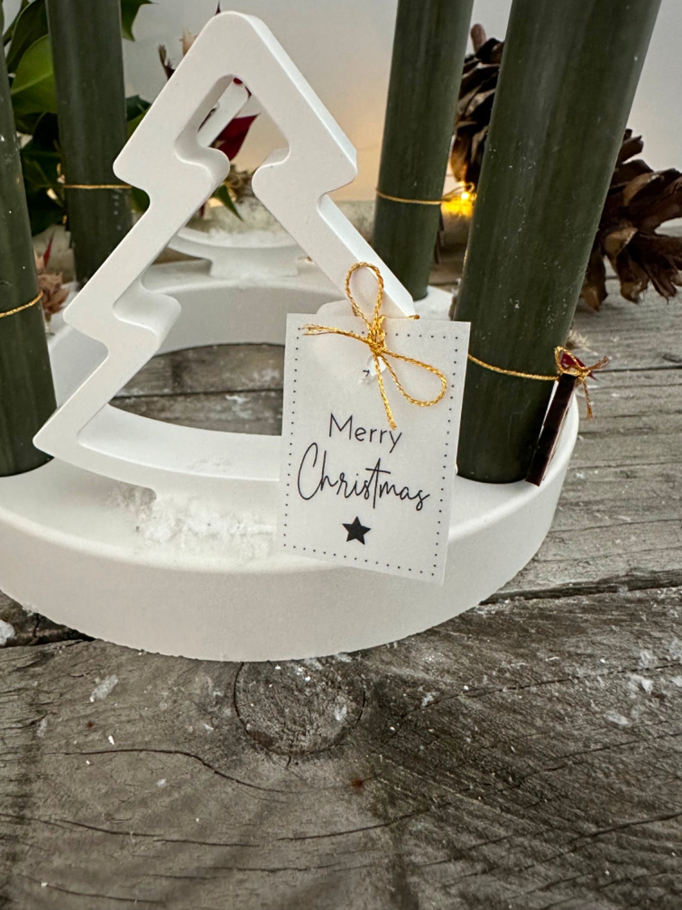 "Merry Christmas“ A5 Bogen