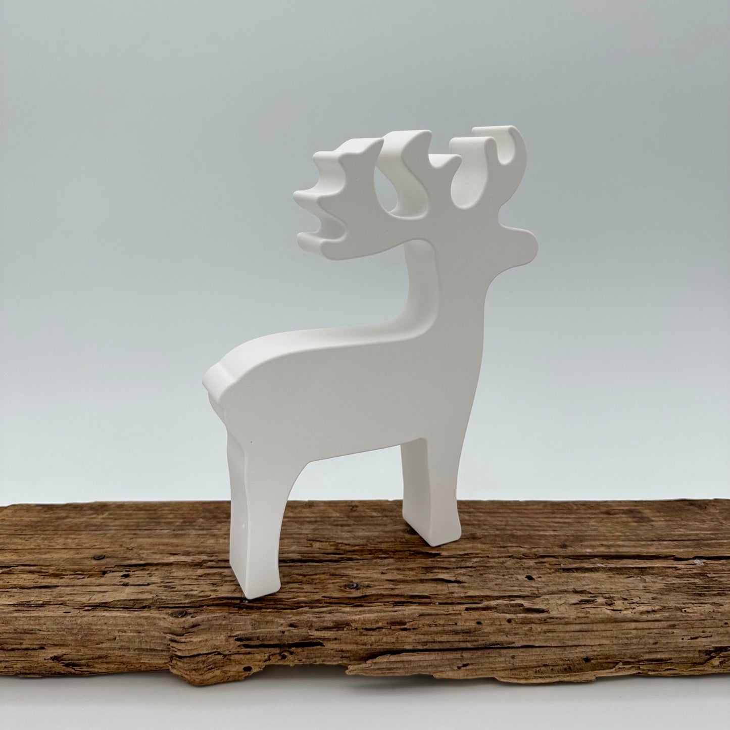 Rentier Donner mit Schlitten Set