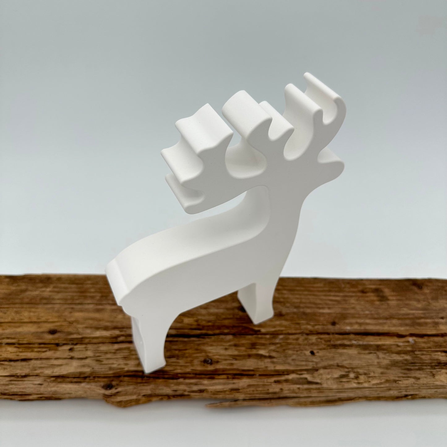 Rentier Donner mit Schlitten Set
