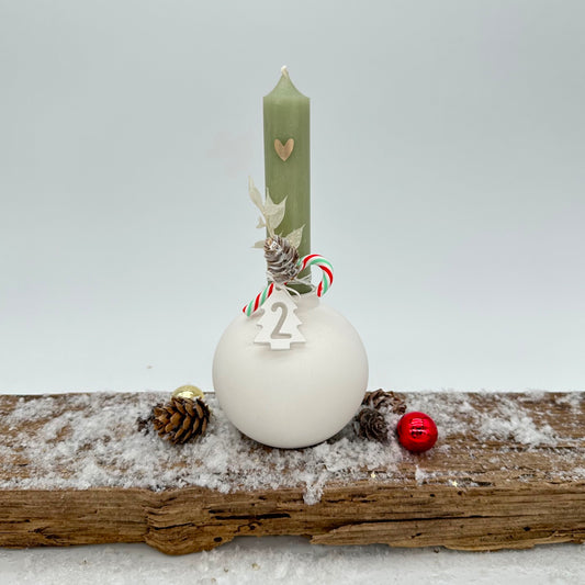 Anhänger Tannen Adventzahlen