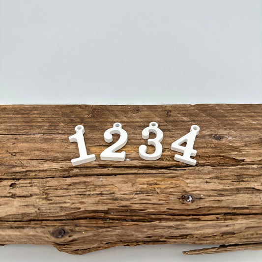 Anhänger Advent Zahlen