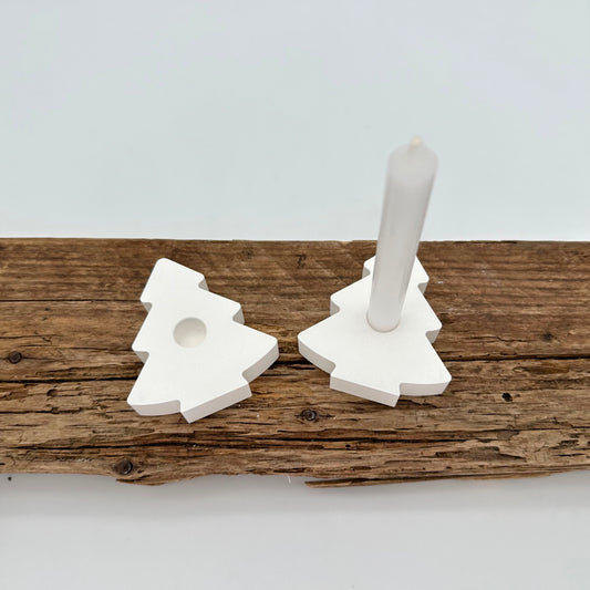 Tanne Baumkerzenhalter Teller