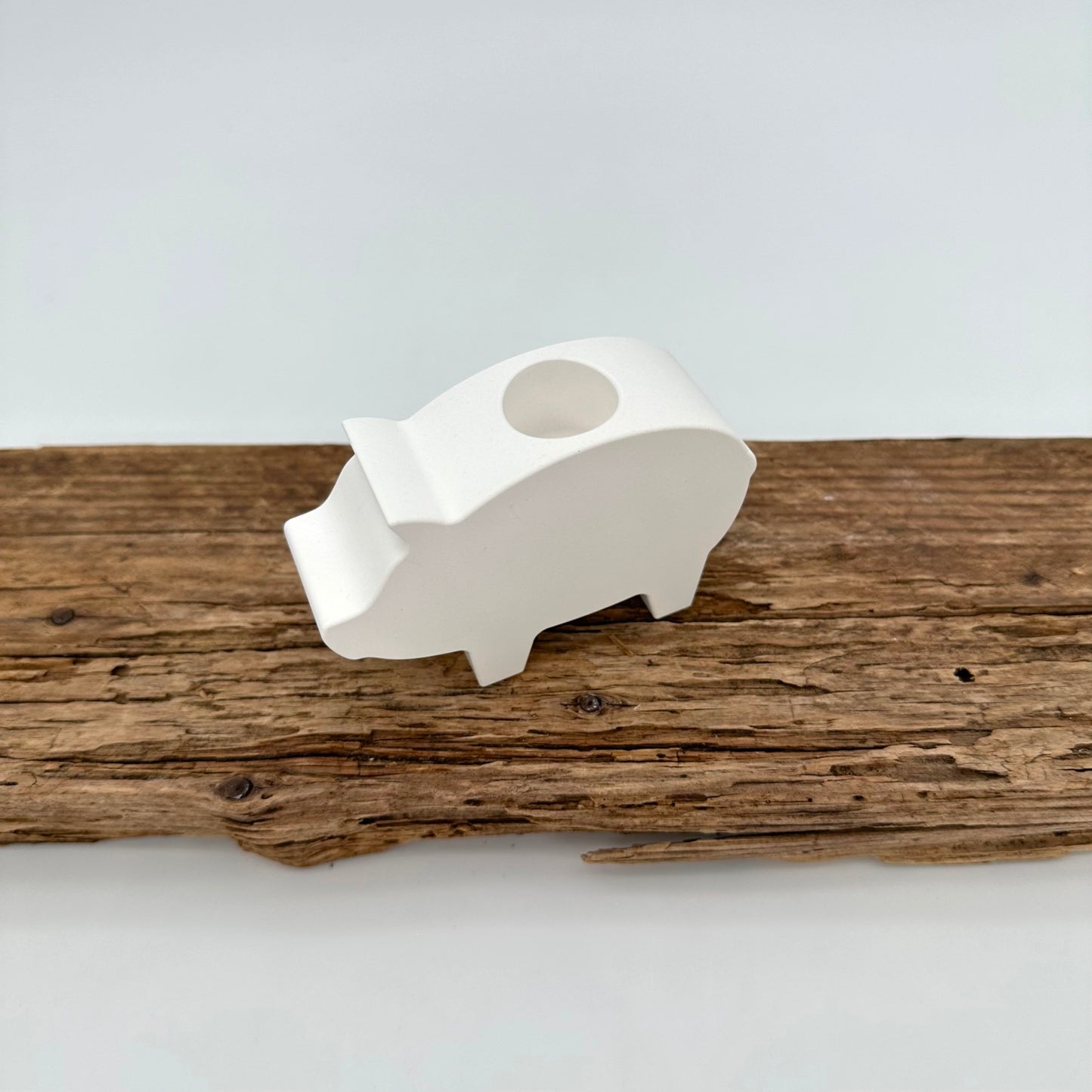 Schweinchen Stabkerzenhalter