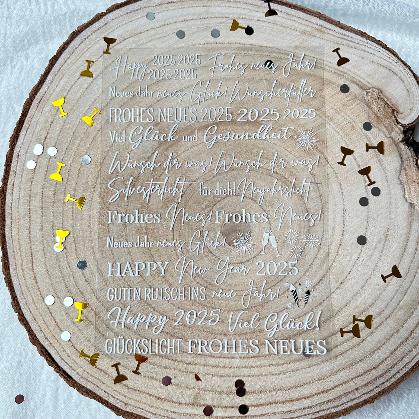 Silvester“ Edition für Klötzchen A5 Bogen