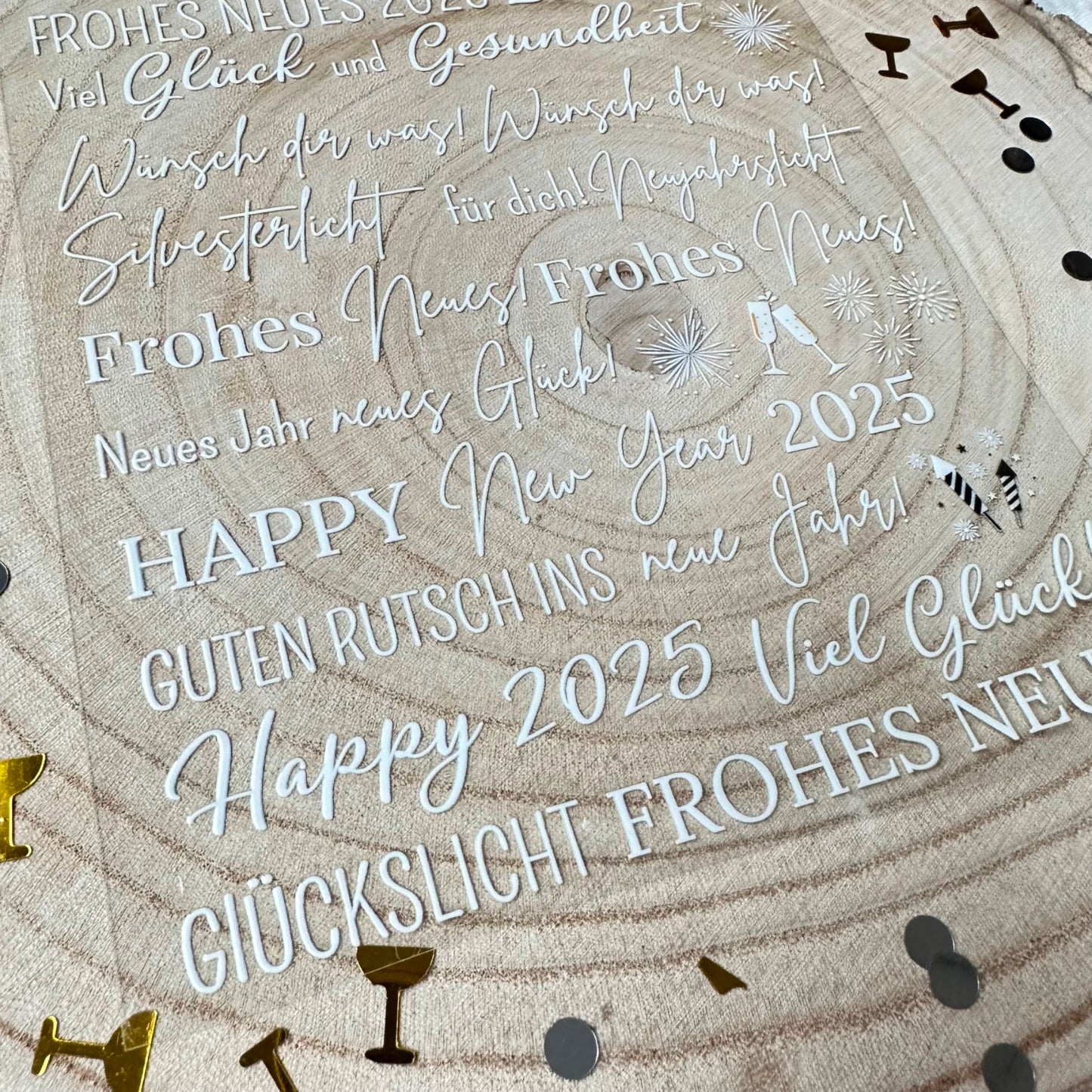 Silvester“ Edition für Klötzchen A5 Bogen