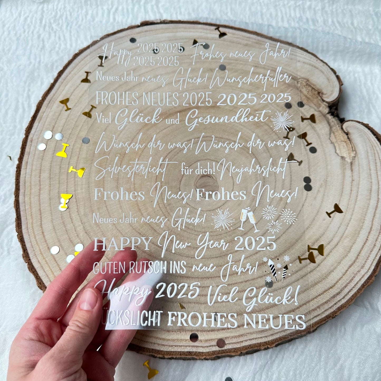 Silvester“ Edition für Klötzchen A5 Bogen