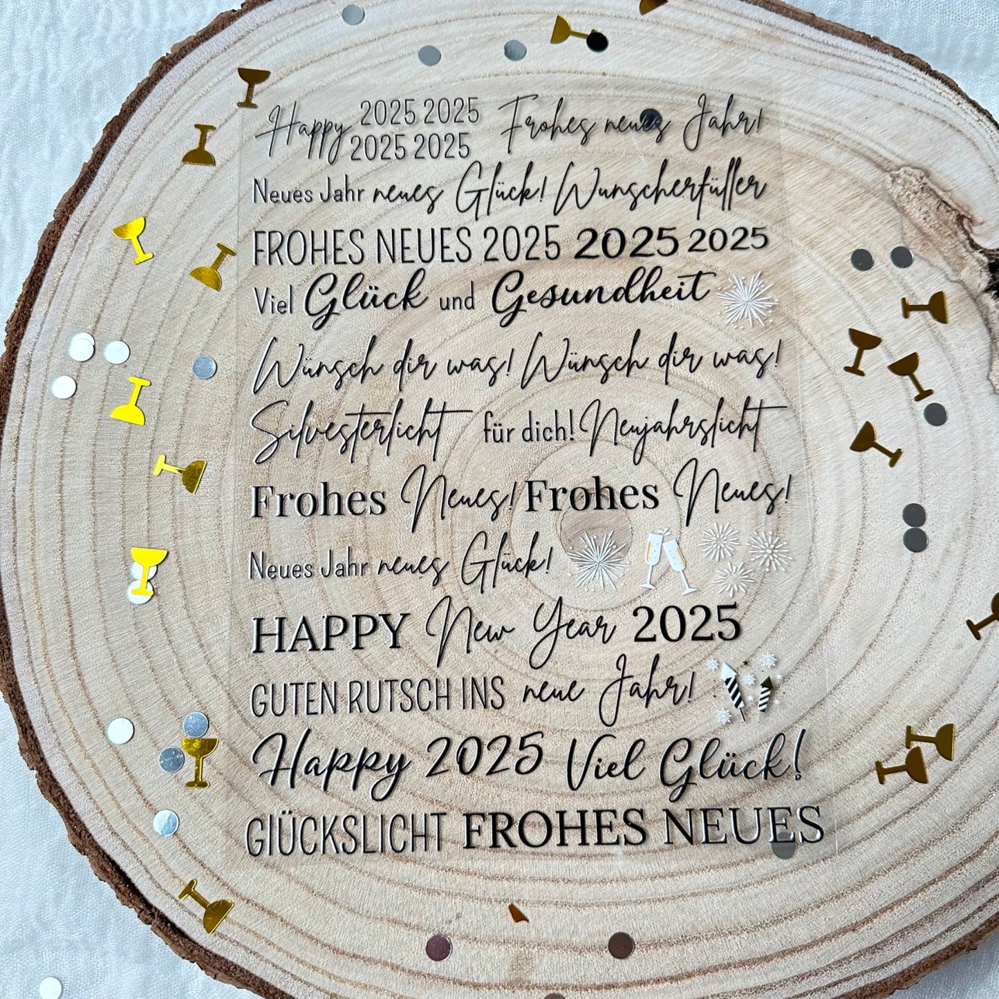Silvester“ Edition für Klötzchen A5 Bogen