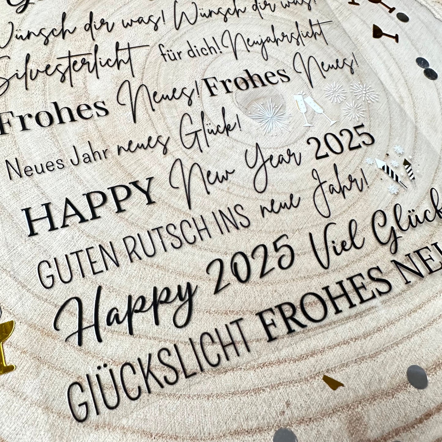 Silvester“ Edition für Klötzchen A5 Bogen
