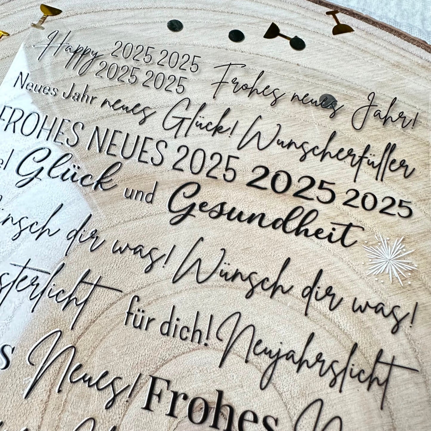 Silvester“ Edition für Klötzchen A5 Bogen