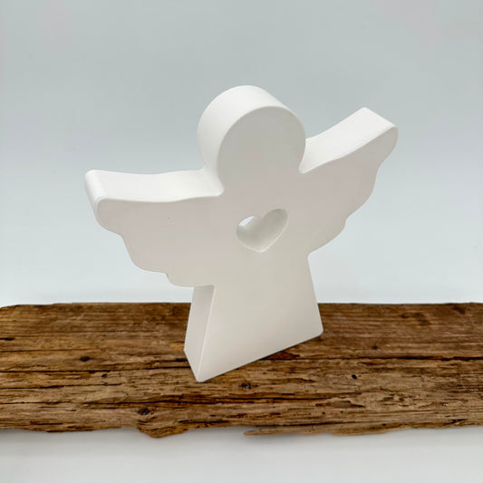 Engel mit Herz Größe XL