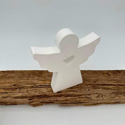 Engel mit Herz Größe L