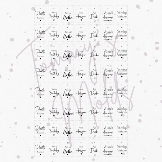 "Pustekuchen" A5 Bogen