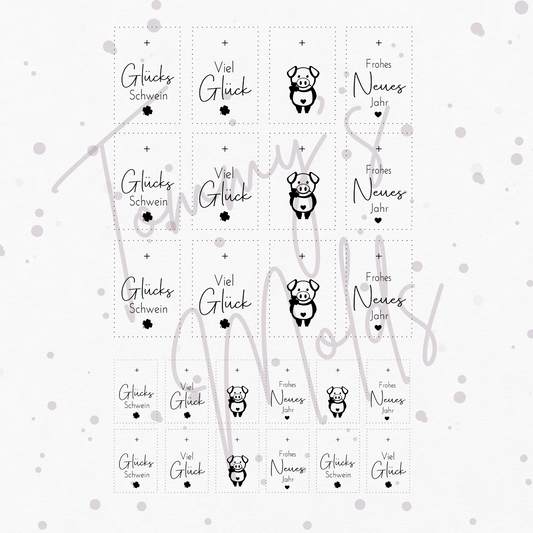 "Glücksschwein“ Bogen