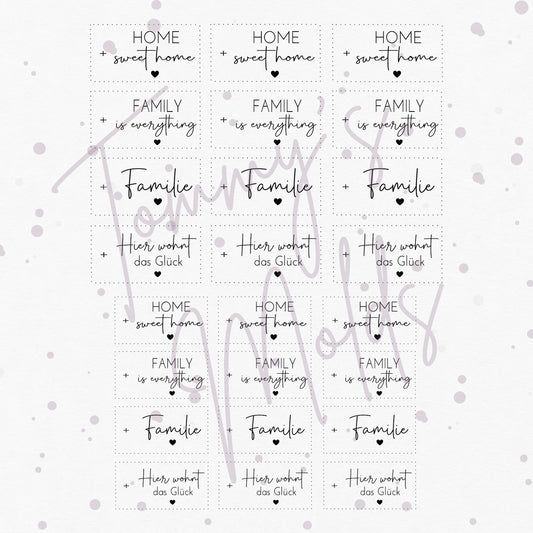 "Home sweet Home“ Bogen