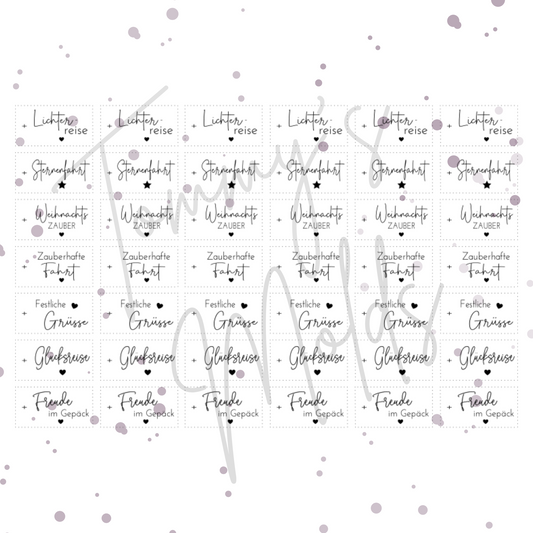 "Lichterreise" A5 Bogen