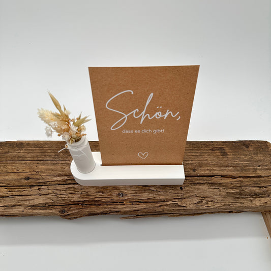 Schön, dass es dich gibt! Kraftpapieroptik