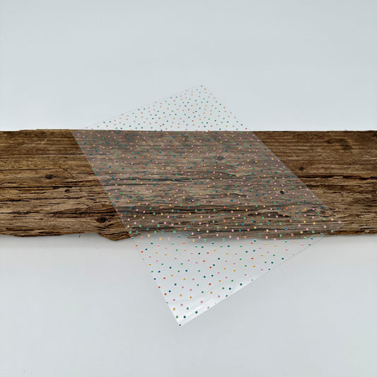 Punkte bunt A5 Bogen