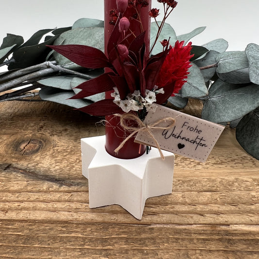 Stabkerzenhalter Stern