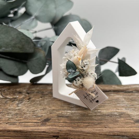 Haus Silhouette Lichthaus mittel