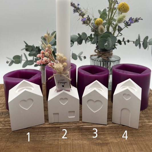 Stabkerzenhalter Herzhäuser 4 Varianten