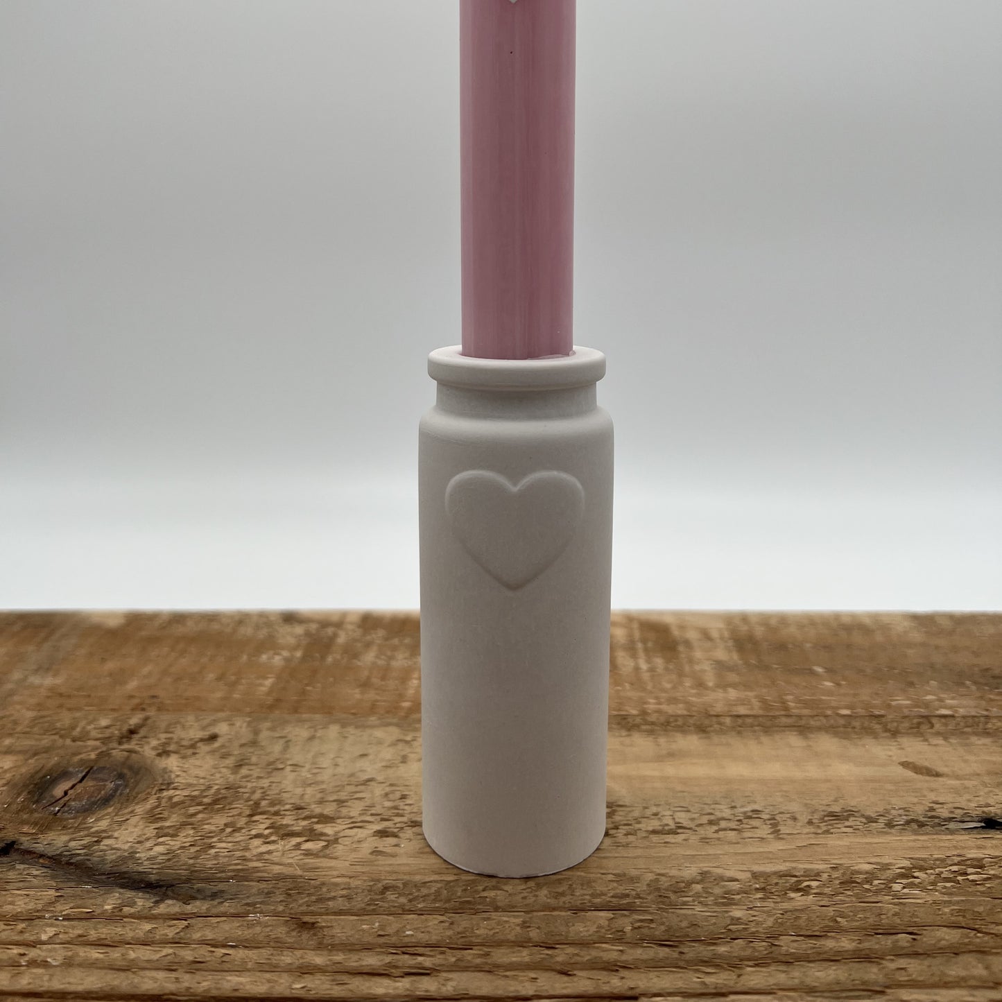 Herzväschen Vase Stabkerzenhalter