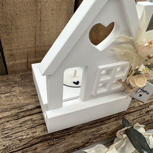 Einschieber Haus mit Herz kurz