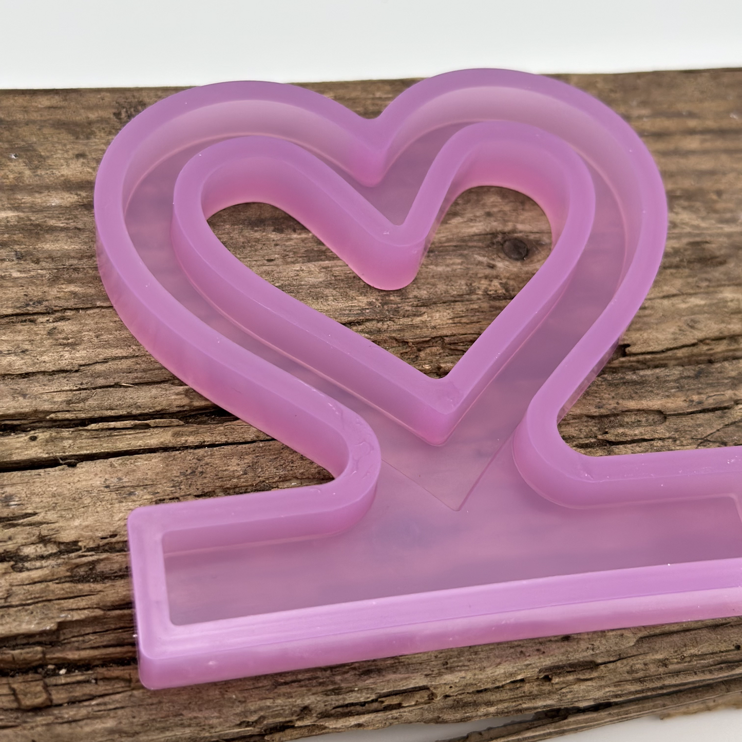 Einschieber Herz Silhouette kurz