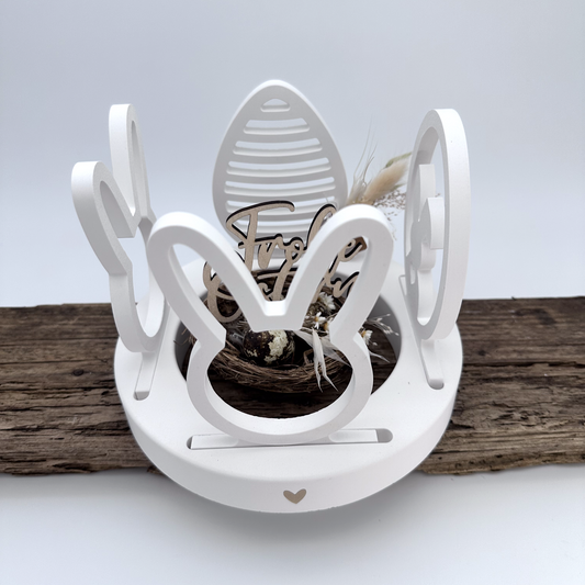 Halter rund mit vier Öffnungen 4.0 für Einschieber