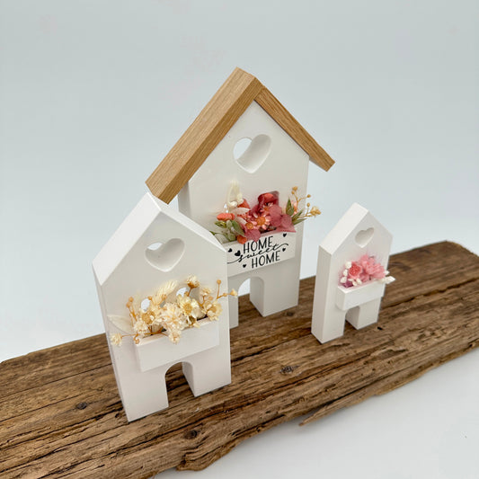 Balkonhäuser 3er Set