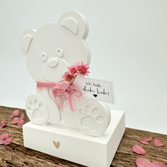 Einschieber Teddybär kurz