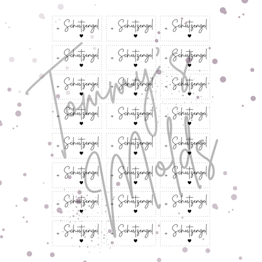 Schutzengel groß quer A5 Bogen