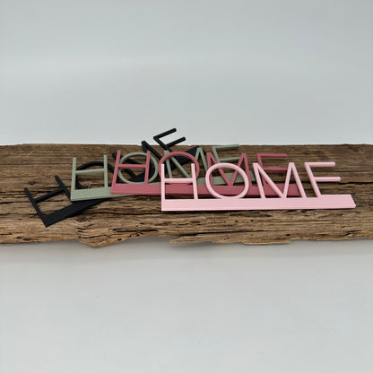 "HOME“ Einschieber lang