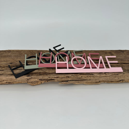 "HOME“ Einschieber lang