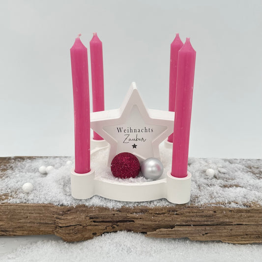 Advent Schale für Baumkerzen "Ach du schöne" | Happy Molds Edition